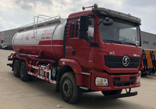 陕汽德龙6X4下灰车